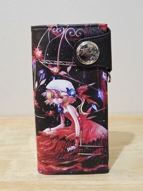 *3 for $30* Touhou Project Anime Long Wallet - Scarlet Devil - Flandre Scarlet